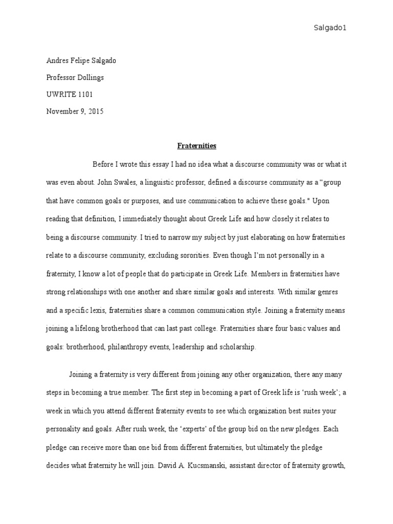 discourse community genre essay discourse community characteristics